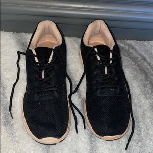 Primark Black and Pink Athletic Shoes